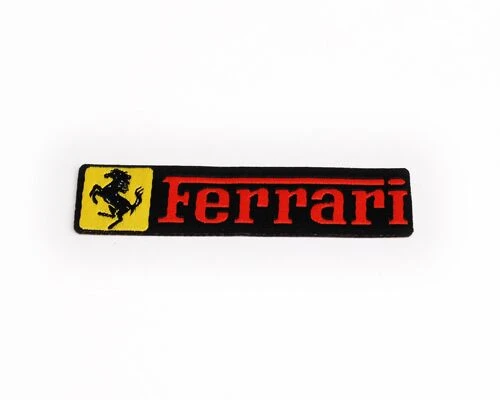 Heat transfer logo patch sticker