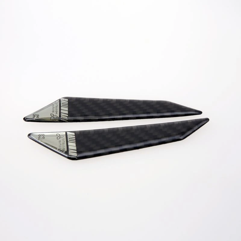 mitsubishi badge black