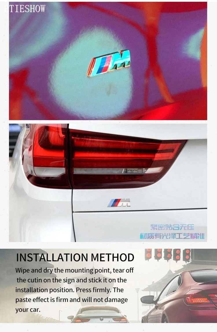 BMW badge sticker BMW badge sticker