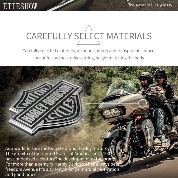 Harley 3D logo sticker
