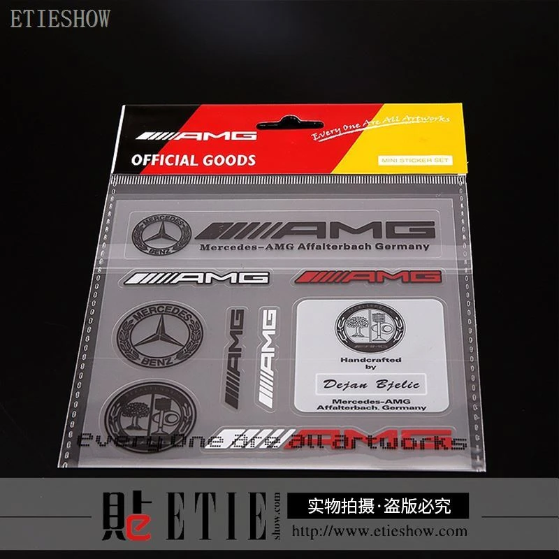 Benz mercedes amg sticker decal