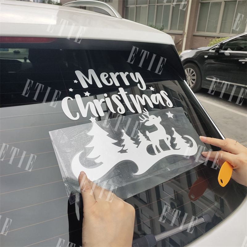 Christmas window sticker