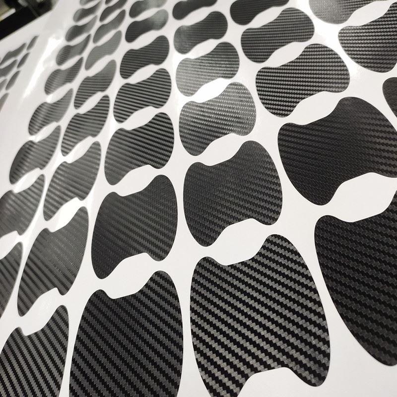 carbon fiber car door stickers