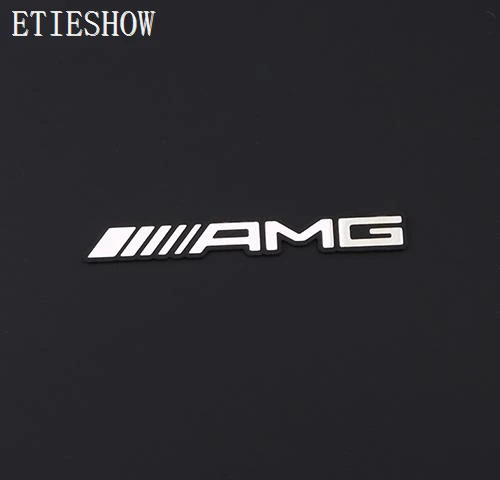 AMG สติกเกอร์รถพวงมาลัยสแตนเลส AMG
