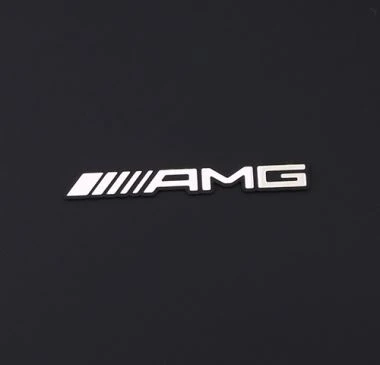 AMG สติกเกอร์รถพวงมาลัยสแตนเลส AMG