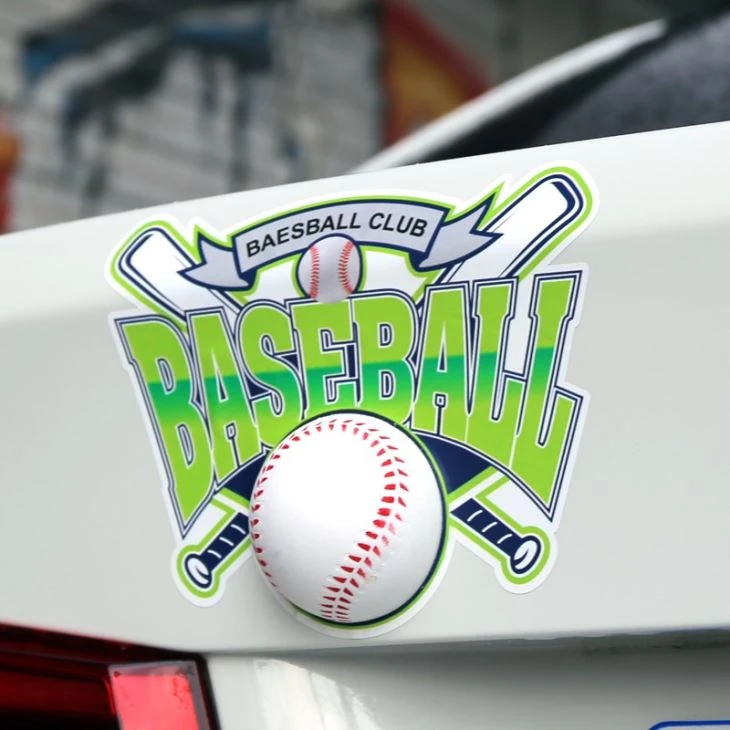 3D Ball Car Sticker