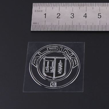 Nickel Car Emblem สำหรับ Alpina