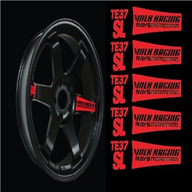 สติ๊กเกอร์วิศวกรรม Volk Racing Rays