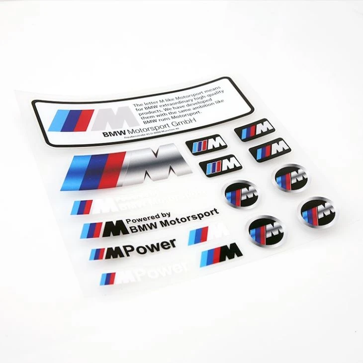 Sticker Set For Bmw