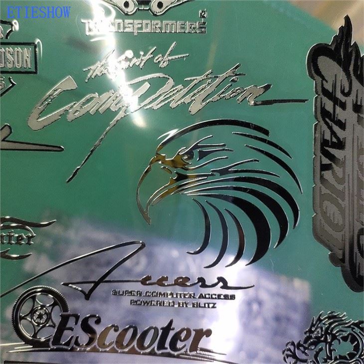 Guitar Metal Sticker