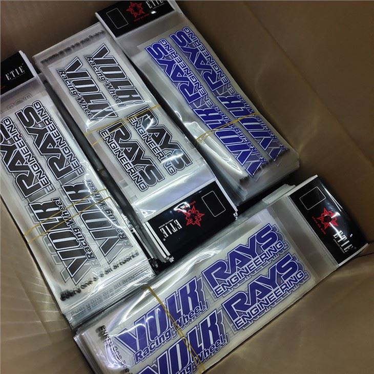 สติ๊กเกอร์รถแข่ง Volk