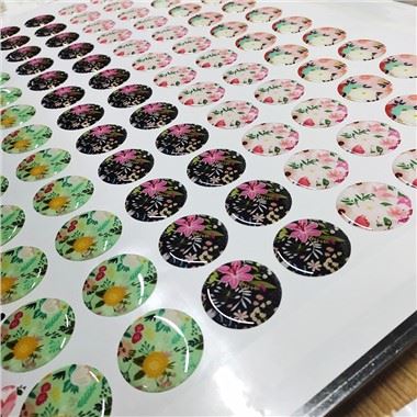สติ๊กเกอร์โดมิง 3 มิติ