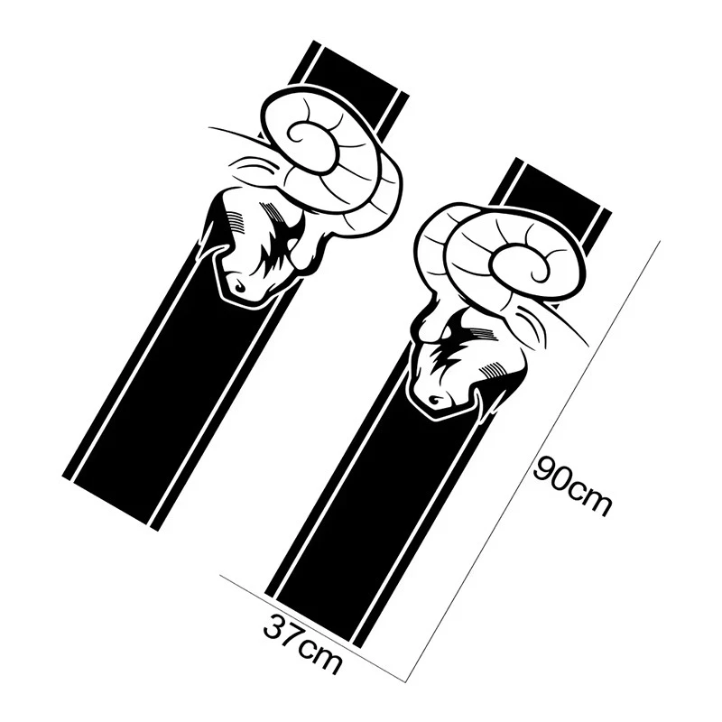 RAM 1500 Body Decals One Set