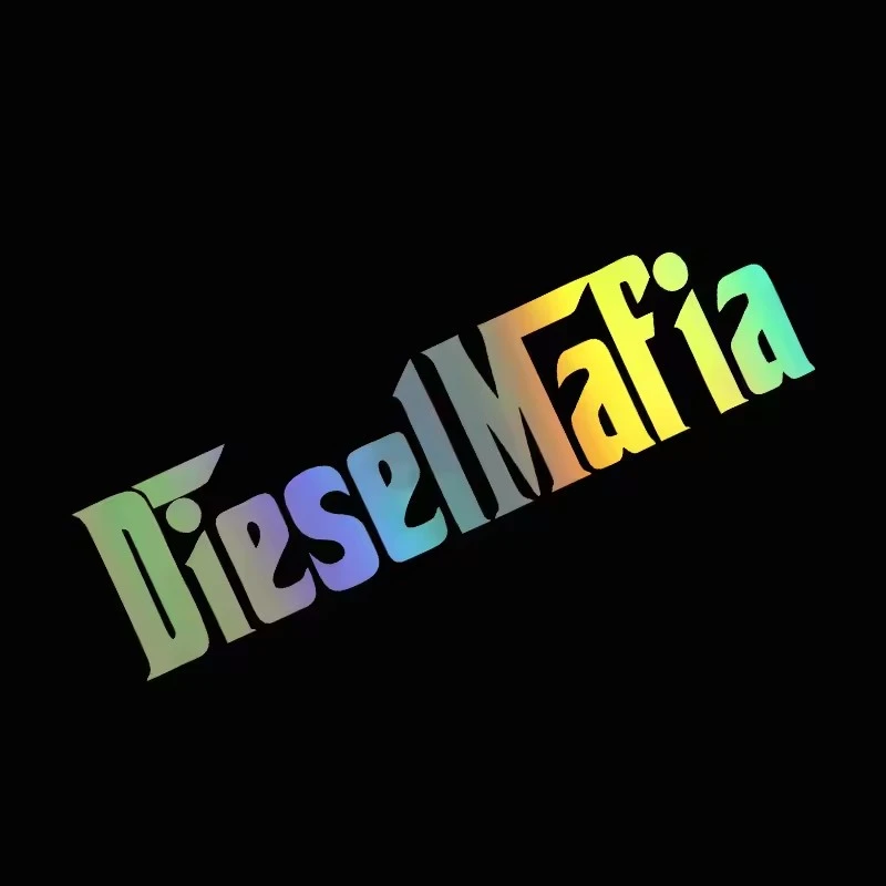 สติ๊กเกอร์ Diesel Mafia Sologan สำหรับรถดีเซล