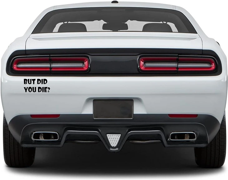 แต่คุณตาย Egpull Decal