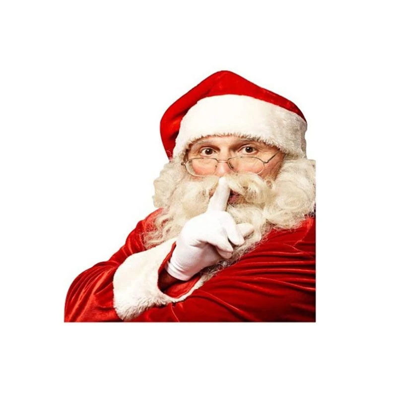 Car Adhesive Santa Christmas Gift Decal