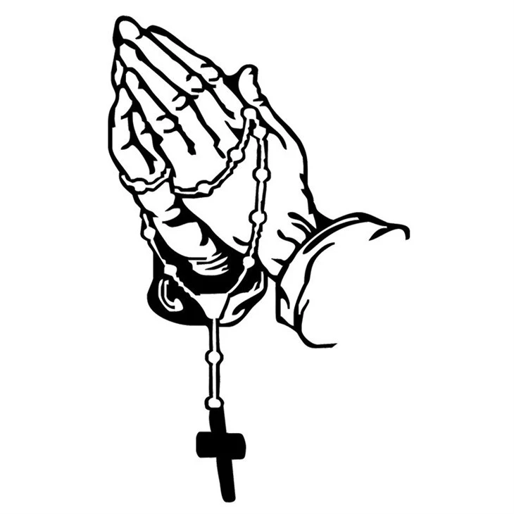 Car Decal Sticker Pray To God