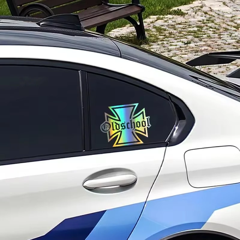 Old School Text Personality Vinyl Decal