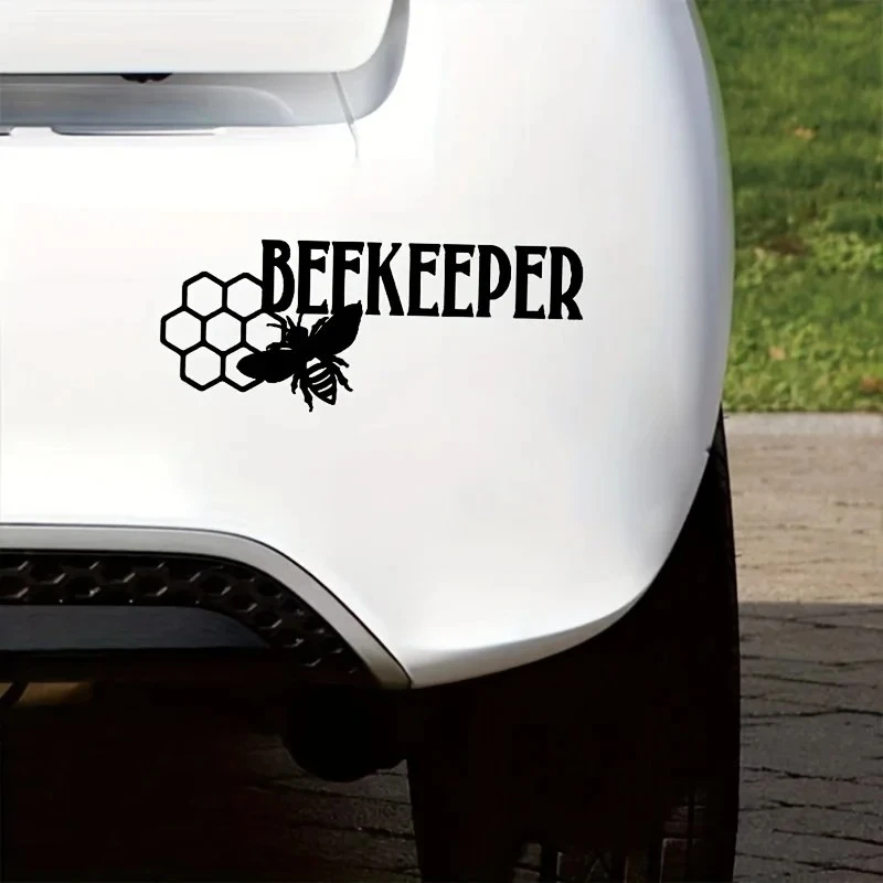 สติ๊กเกอร์รถสปอร์ต Beekeeper 1 ชิ้นการ์ตูน