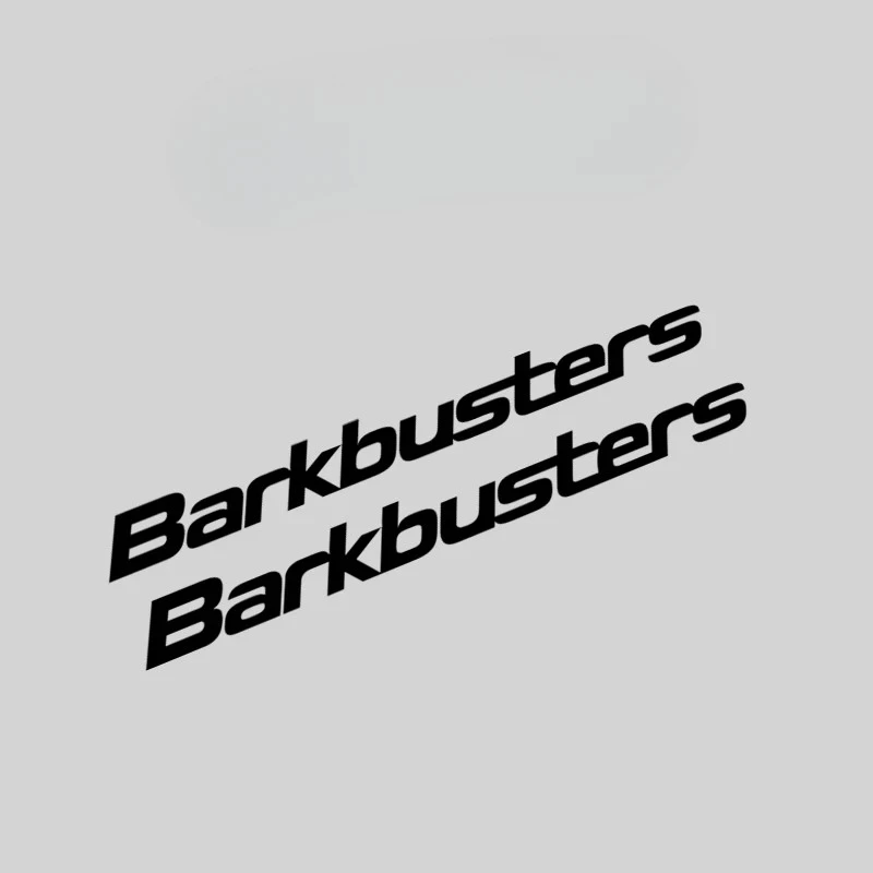 2PCS Barkbusters สติกเกอร์มอเตอร์ไซค์กันน้ำกันน้ำ