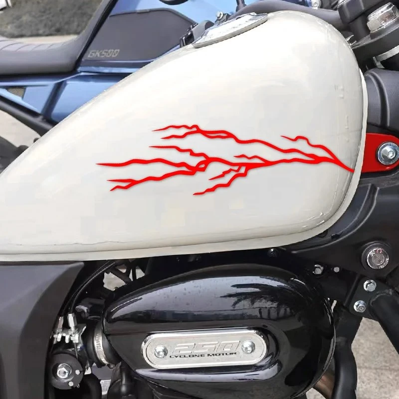3D Effect Lightning Scooter Sticker DIY high quality