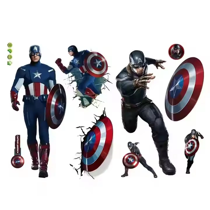 Heroes Wall Stickers For Kids Room