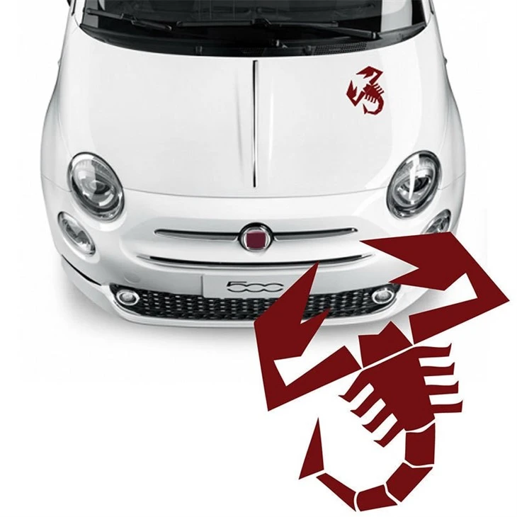 สติ๊กเกอร์โลโก้ Abarth 500 Body Tattoos