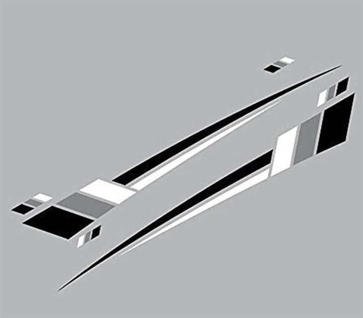 France Van Multi Vehicle Body Side Sticker