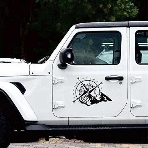 สติ๊กเกอร์ติดตัวถัง Jeep Crosscountry สไตล์เข็มทิศ