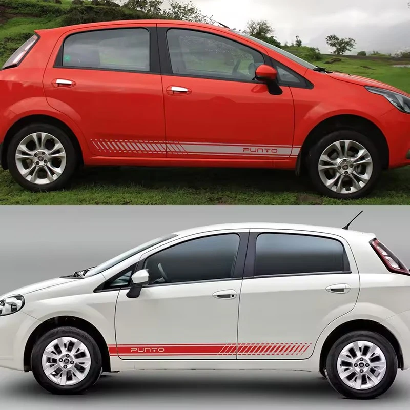 Car Long Side Stripes Stickers
