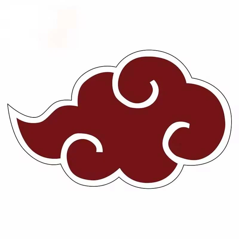 ET11380# Ninja Akatsuki Sign Vinyl Car Sticker