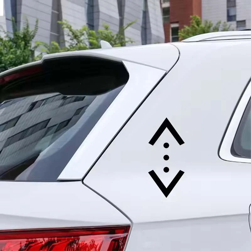 ET11368# Car Sticker Arrow Dot Car Sticker