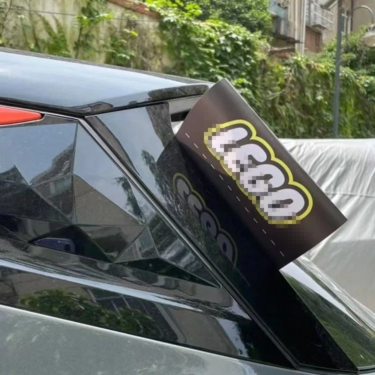 Car Sticker Label Vinyl Tail Door