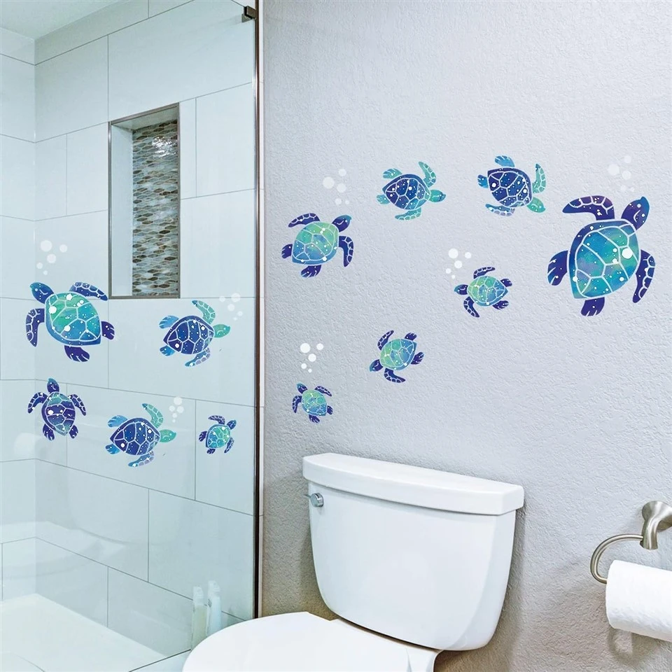 Sea Turtle Vinyl Stickers For Walls