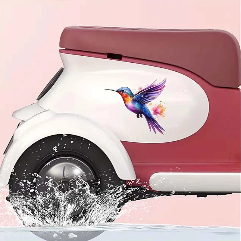 ET11389# Durable Hummingbird Decals Motorcycle Car Stickers
