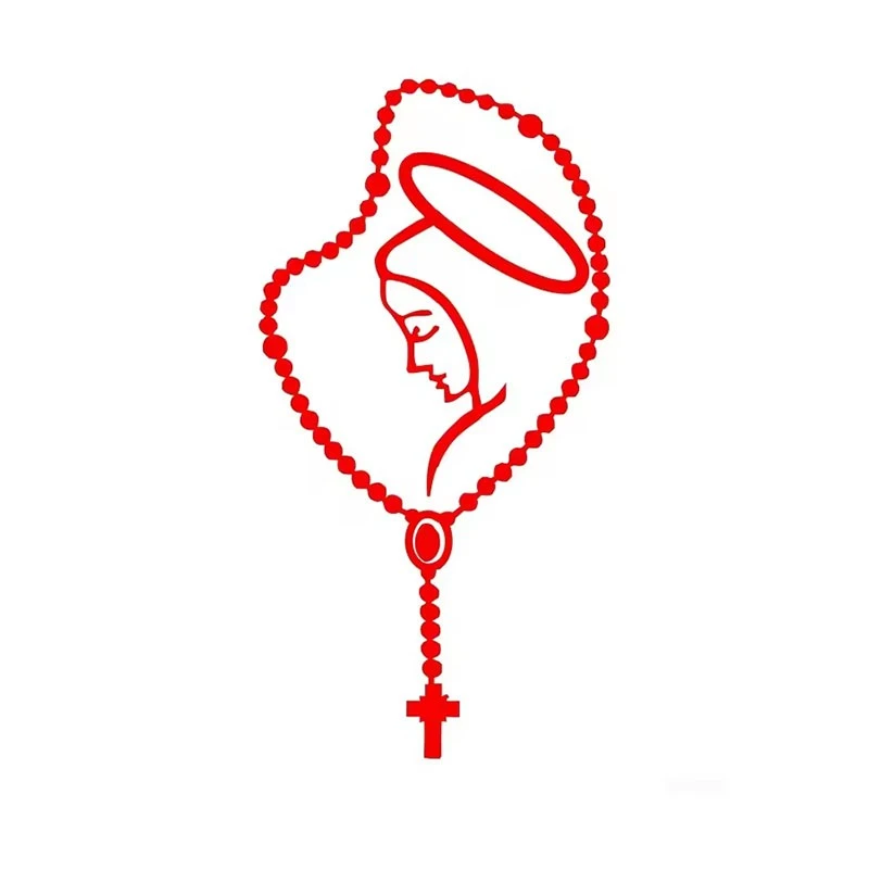 สติ๊กเกอร์สติ๊กเกอร์ Rosary Virgin Mary Fatima