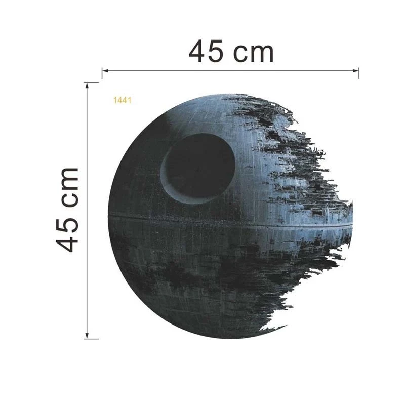 สติกเกอร์ติดผนัง 3D Starwars สำหรับห้องเด็ก