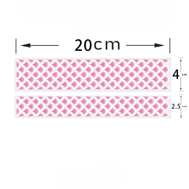 Dragon Scale Pattern Long Stripe Sticker