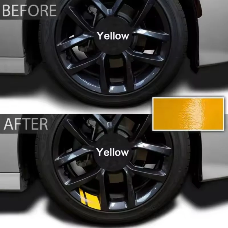 Reflective Wheel Hub Decals