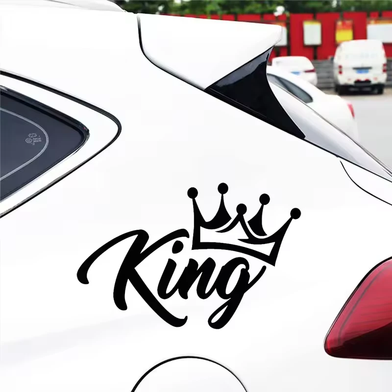 KING สติ๊กเกอร์ติดรถยนต์สุดสร้างสรรค์