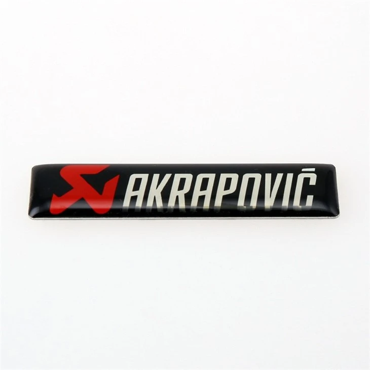 Akrapovic Abs Truning Style Car Badge