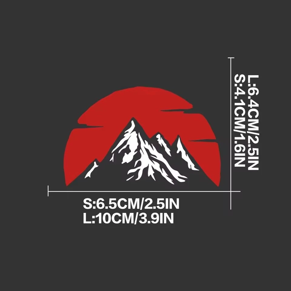 JDM Modified Decorative Sun Sticker