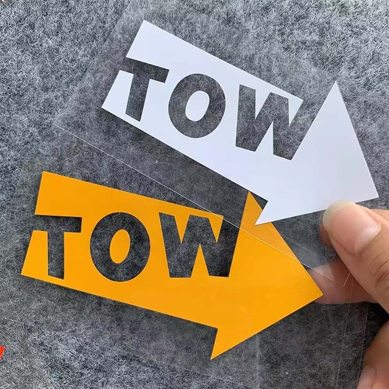 TOW Decal Hook Arrow Vinyl Sticker