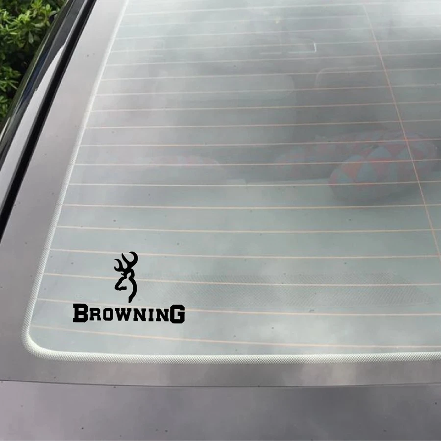 สติกเกอร์กวางตัวถังสีน้ำตาล