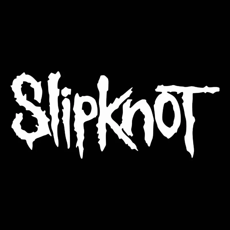 สติกเกอร์สำหรับ Slipknot Word Motorcycle Decorative