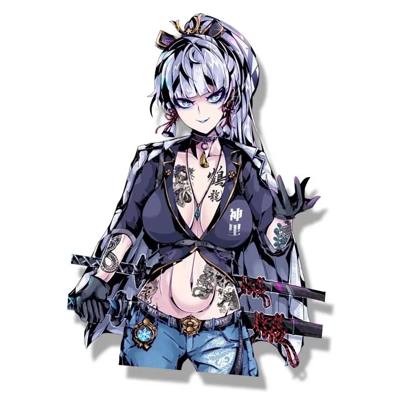 Reflective Printing Custom Anime Car Stickers