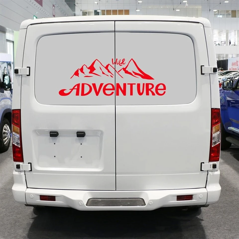 Car Adventure Mountain Decor Sticker best