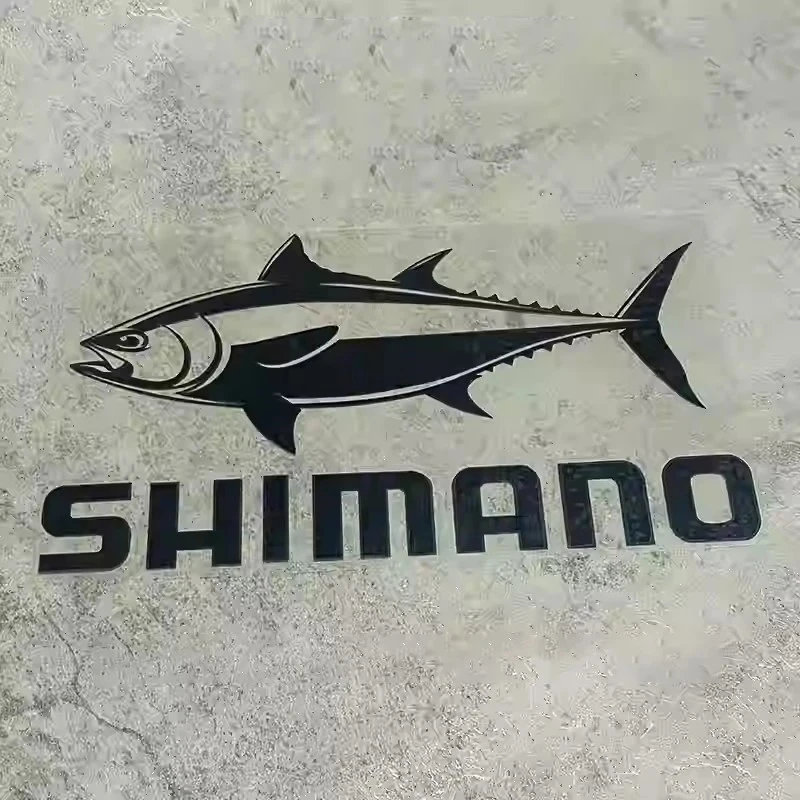 สติกเกอร์สไตล์รถสำหรับไปตกปลา Shimano