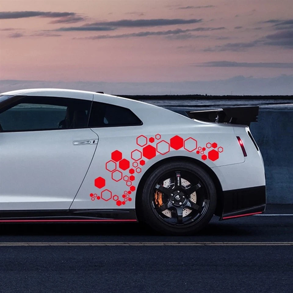 Creative Open Honeycomb Stickers Vinyl Decals high quality