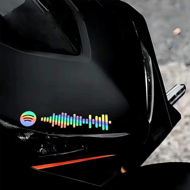 Creative Signal Pattern Motorcycle Stickers factory